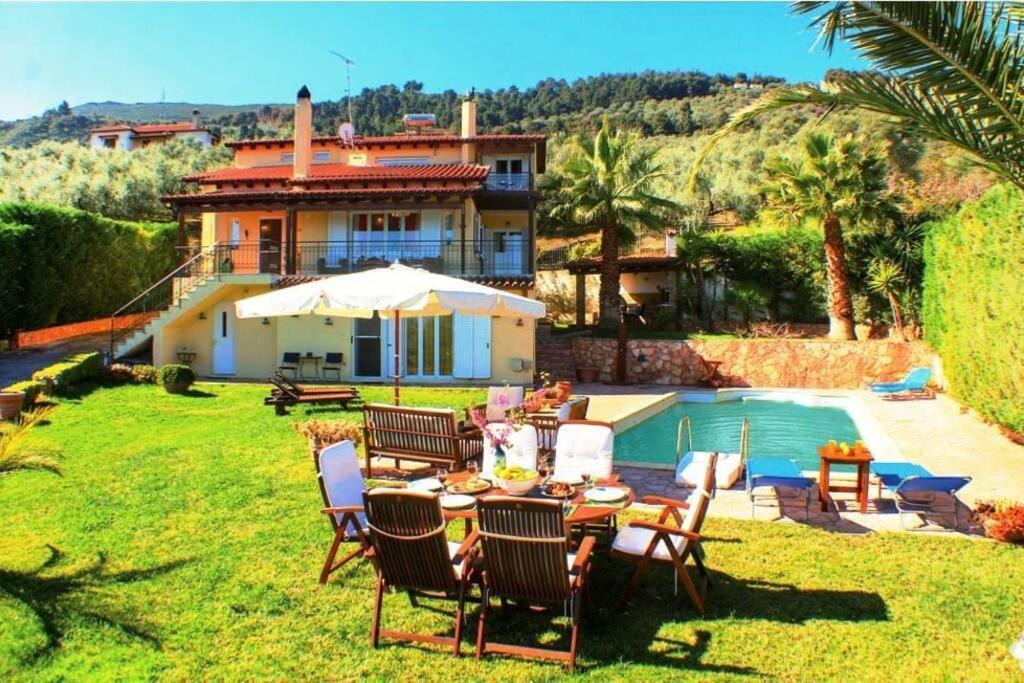 Platanos Estate Villa Akrata Exterior foto